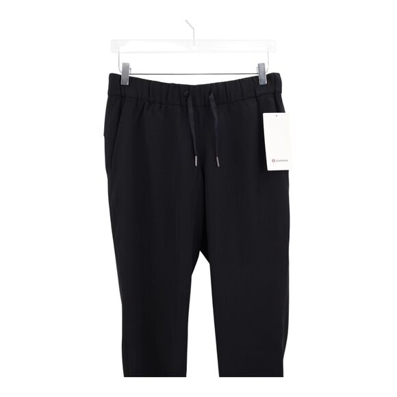 Lululemon On The Fly Woven Crop Womens Size 8 Black NWT - Picture 2 of 9